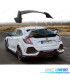 AILERON SPOILER TRASEIRO HONDA CIVIC HATCHBACK 16-20 LOOK TYPE R