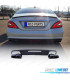 DIFUSOR MERCEDES CLS C218 15-18 LOOK C63 AMG PRETO MATE + PONTEIRAS DE ESCAPE