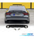 DIFUSOR TRASEIRO AUDI A7 15-18 LOOK RS7 PRETO BRILHANTE