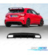 DIFUSOR TRASEIRO MERCEDES CLASE A W176 AMG 12-18 LOOK A45 PRETO BRILHANTE