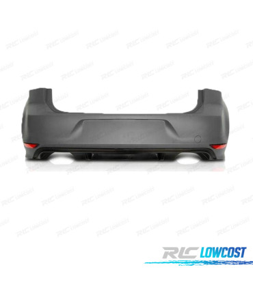 PARA-CHOQUES TRASEIRO VOLKSWAGEN VW GOLF 7 12-17 LOOK R20