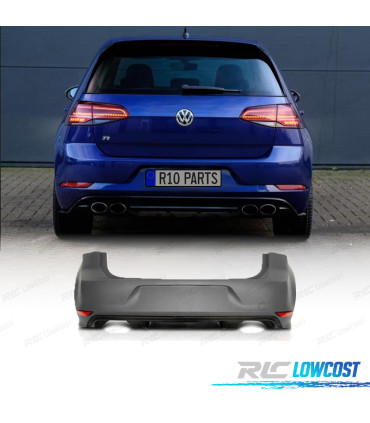 PARA-CHOQUES TRASEIRO VOLKSWAGEN VW GOLF 7 12-17 LOOK R20