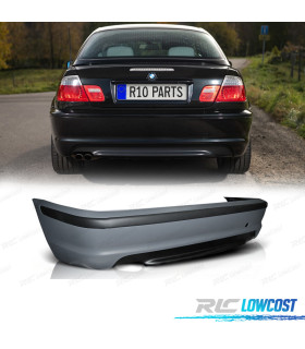 PÁRA-CHOQUES TRASEIRO BMW E46 BERLINA LOOK M 98-05 SEM PDC
