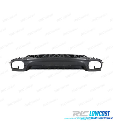 PARA-CHOQUES TRASEIRO PORSCHE CAYENNE 958 14-17 LOOK TURBO