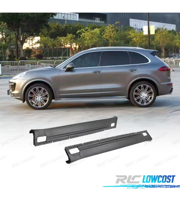EXTENSÕES EMBALADEIRAS LATERAIS PORSCHE CAYENNE 958 14-17 LOOK TURBO