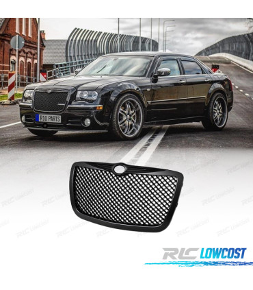 GRELHA CHRYSLER 300C 04-11 LOOK BENTLEY PRETO BRILHANTE