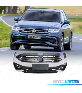PARA-CHOQUES FRONTAL VOLKSWAGEN VW TIGUAN 20-24 LOOK R
