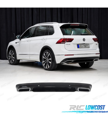 DIFUSOR VOLKSWAGEN VW TIGUAN 17-20 LOOK R-LINE