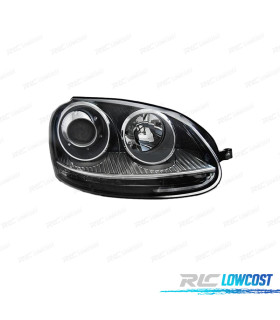 FAROL DIR XENON VOLKSWAGEN VW GOLF 5 GTI 03-08 FUNDO PRETO