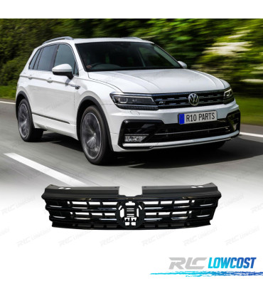 GRELHA VOLKSWAGEN VW TIGUAN 17-20 LOOK R-LINE PRETA