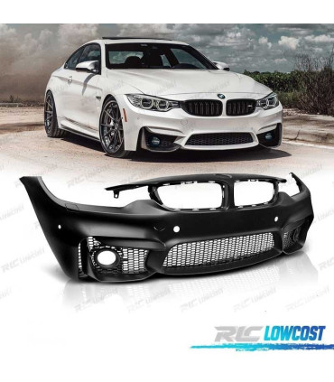 PARA-CHOQUES FRONTAL BMW F32 F33 F36 LOOK M4 PDC SRA