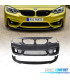 PARA-CHOQUES FRONTAL BMW F32 F33 F36 13-18 LOOK M4 SRA NEVOEIRO + SPOILER LIP