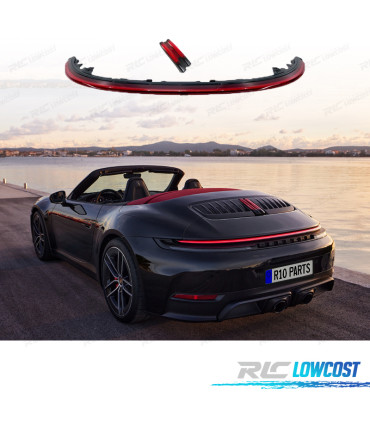 LUZ DE POSIÇÃO TRASEIRA LED PORSCHE 911 CARRERA 992 19-23 COM LUZ DE TRAVAGEM