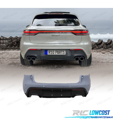 PARA-CHOQUES TRASEIRO PORSCHE MACAN 14-18 LOOK TURBO 2023