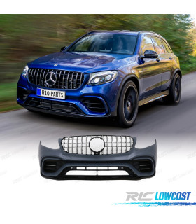 PARA-CHOQUES FRONTAL MERCEDES GLC SUV X253 15-19 LOOK AMG PDC