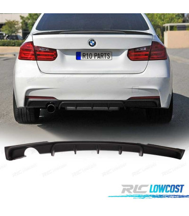 DIFUSOR TRASEIRO BMW F30 F31 LOOK M PERFORMANCE