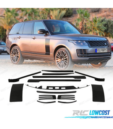 KIT CARROÇARIA RANGE ROVER VOGUE 18- PRETO BRILHANTE