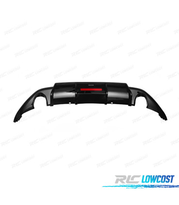 DIFUSOR VOLKSWAGEN VW GOLF 7.5 17-20 + LUZ DE TRAVAGEM LOOK TCR