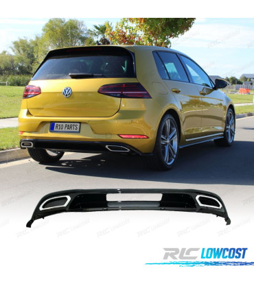 DIFUSOR VOLKSWAGEN VW GOLF 7.5 17-20 LOOK R LINE