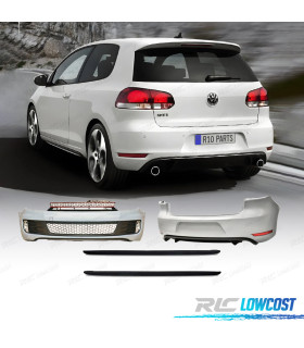 KIT CARROÇARIA VOLKSWAGEN VW GOLF 6 MK VI 08-12 LOOK GTI