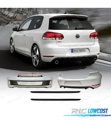 KIT CARROÇARIA VOLKSWAGEN VW GOLF 6 MK VI 08-12 LOOK GTI