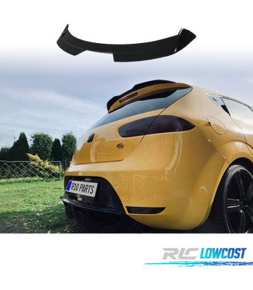 ACESSORIO AILERON SPOILER TRASEIRO SEAT LEON II CUPRA LOOK 09-12
