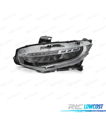 FAROL ESQ HONDA CIVIC 16-20 FULL LED