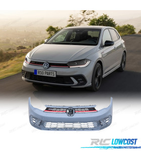 PARA-CHOQUES FRONTAL VOLKSWAGEN VW POLO 22- LOOK GTI