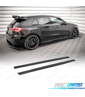 EXTENSÕES EMBALADEIRAS MERCEDES CLASSE A W177 18-22 LOOK AMG A35