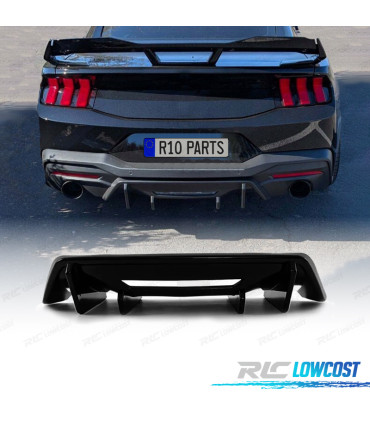 DIFUSOR FORD MUSTANG 24- PRETO BRILHANTE