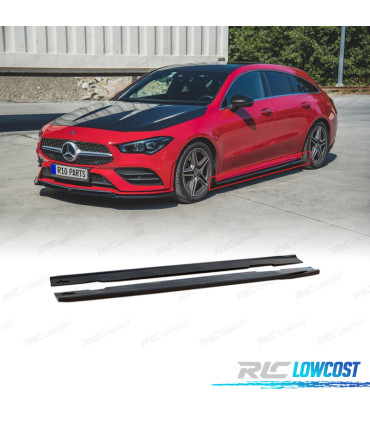 EXTENSÕES EMBALADEIRAS MERCEDES CLA C118 X118 19-23 LOOK AMG