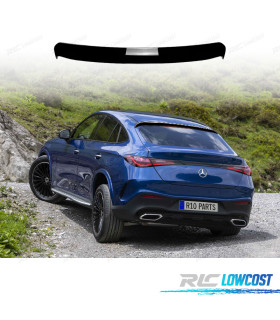AILERON SPOILER TETO MERCEDES GLC C254 COUPE 24- LOOK AMG PRETO BRILHANTE