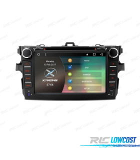 AUTO RADIO GPS 8" PARA TOYOTA COROLLA 07-11 USB GPS TACTIL HD