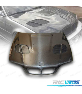 CAPÔ BMW E46 02-06 LOOK M3 GTR C/ ENTRADA DE AR CARBONO