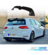 AILERON SPOILER TETO VOLKSWAGEN VW GOLF 7.5 17-20 LOOK OETTINGER PRETO BRILHANTE