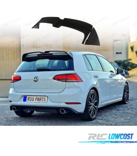 AILERON SPOILER TETO VOLKSWAGEN VW GOLF 7.5 17-20 LOOK OETTINGER PRETO BRILHANTE