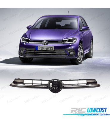 GRELHA FRONTAL VOLKSWAGEN VW POLO 22- LOOK R LINE