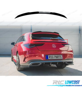 AILERON SPOILER MERCEDES CLA X118 19-23 PRETO BRILHANTE