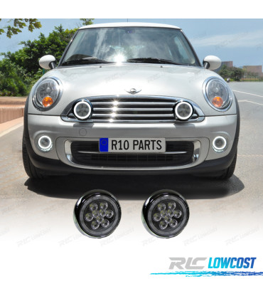 FAROIS NEVOEIRO LED ANGEL EYES PARA MINI