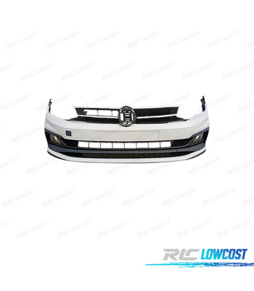 PARA-CHOQUES FRONTAL VOLKSWAGEN POLO 17-21 LOOK R LINE
