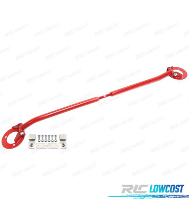 BARRA ANTI-APROXIMAÇÃO AJUSTÁVEL FORD FOCUS MK1 98-04 VERMELHO