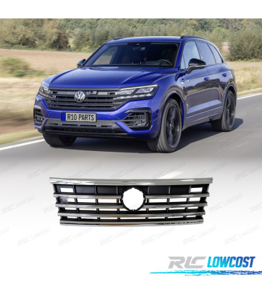 GRELHA FRONTAL VOLKSWAGEN VW TOUAREG 20- LOOK R LINE CROMADO