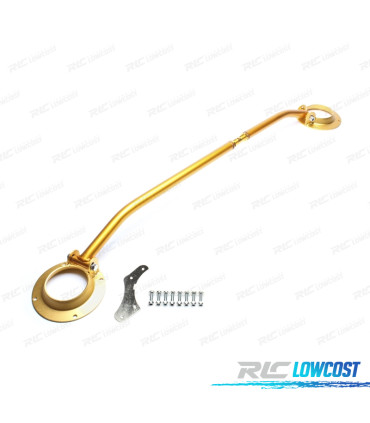 BARRA ANTI-APROXIMAÇÃO AJUSTÁVEL VOLKSWAGEN VW GOLF 3 91-97 DOURADA