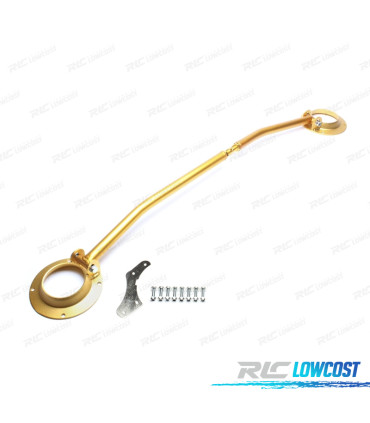 BARRA ANTI-APROXIMAÇÃO AJUSTÁVEL VOLKSWAGEN VW JETTA 2 84-91 DOURADO