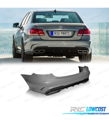 PARA-CHOQUES TRASEIRO MERCEDES CLASSE E W212 14-16 LOOK AMG