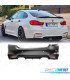 PARA-CHOQUES TRASEIRO BMW F36 GRAN COUPE LOOK M4 PDC