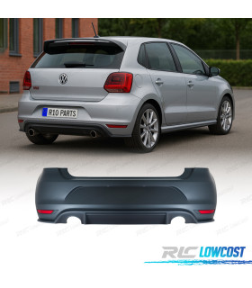 PARA-CHOQUES TRASEIRO VOLKSWAGEN VW POLO 6R 10-16 LOOK GTI