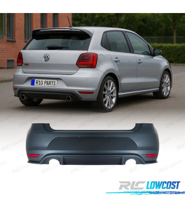 PARA-CHOQUES TRASEIRO VOLKSWAGEN VW POLO 6R 10-16 LOOK GTI