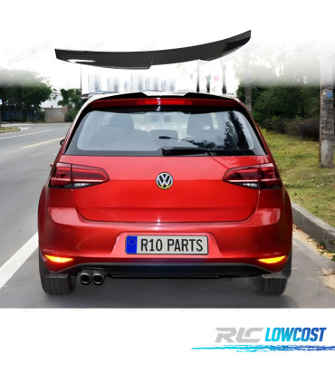 AILERON VOLKSWAGEN VW GOLF 7 7.5 12-20 PRETO BRILHANTE