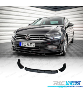 SPOILER LIP FRONTAL VOLKSWAGEN VW JETTA 19- PRETO BRILHANTE